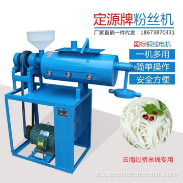 SMJ-50 tipi pirinç nişastası kendinden pişmiş pirinç şehriye makine
